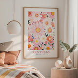 Kentucky Flower Poster