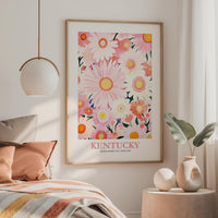 Kentucky Flower Poster