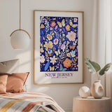 New Jersey Flower Poster