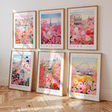 Flower Market Curated Set of 6 Prints