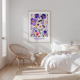 Oregon Flower Poster