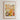 The image is a framed poster depicting a vibrant flower market in Arezzo, Italy.