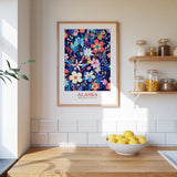 Alaska Flower Poster