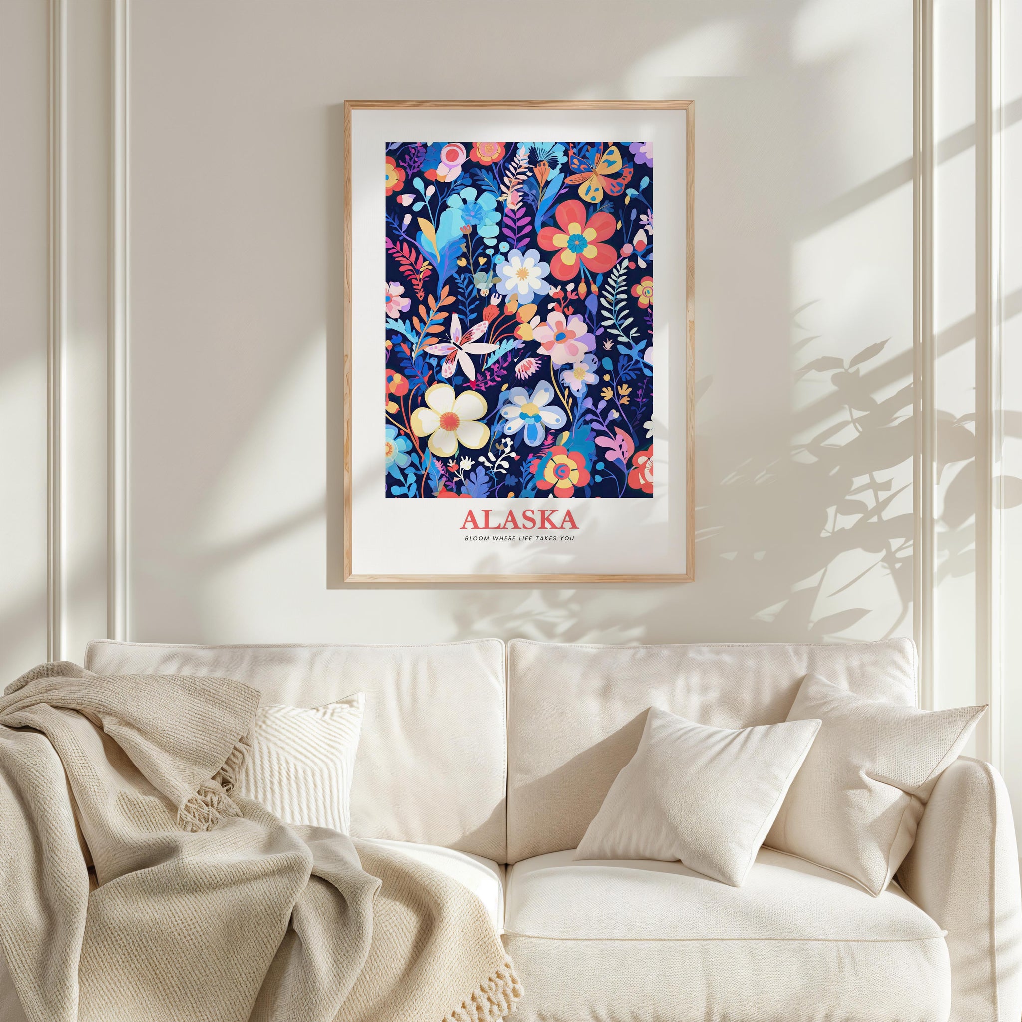 Alaska Flower Poster