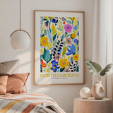 North Carolina Flower Poster