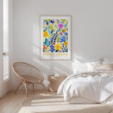 North Carolina Flower Poster