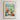 The image is a framed poster depicting a vibrant and colorful floral scene, likely from a flower market.