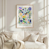 South Dakota Flower Poster