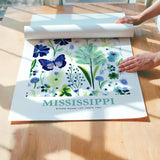 Mississippi Flower Poster