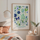 Mississippi Flower Poster