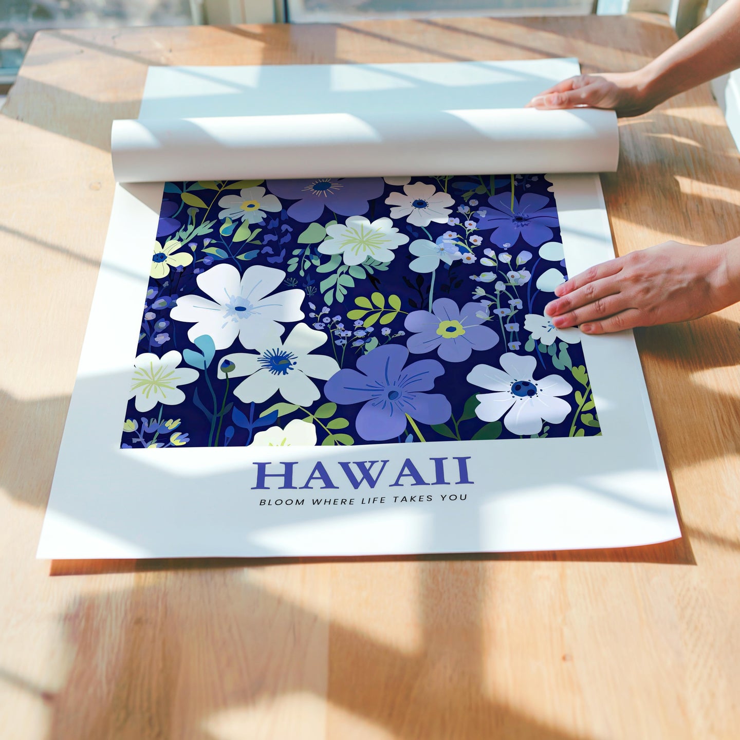 Hawaii Flower Poster