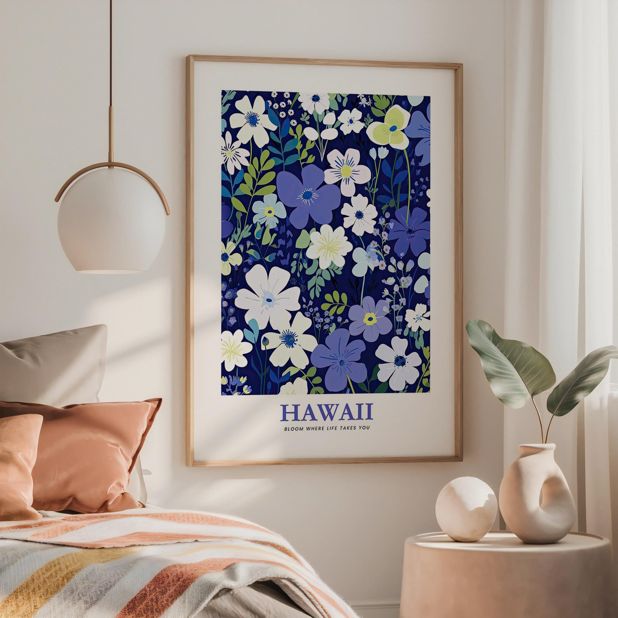 Hawaii Flower Poster