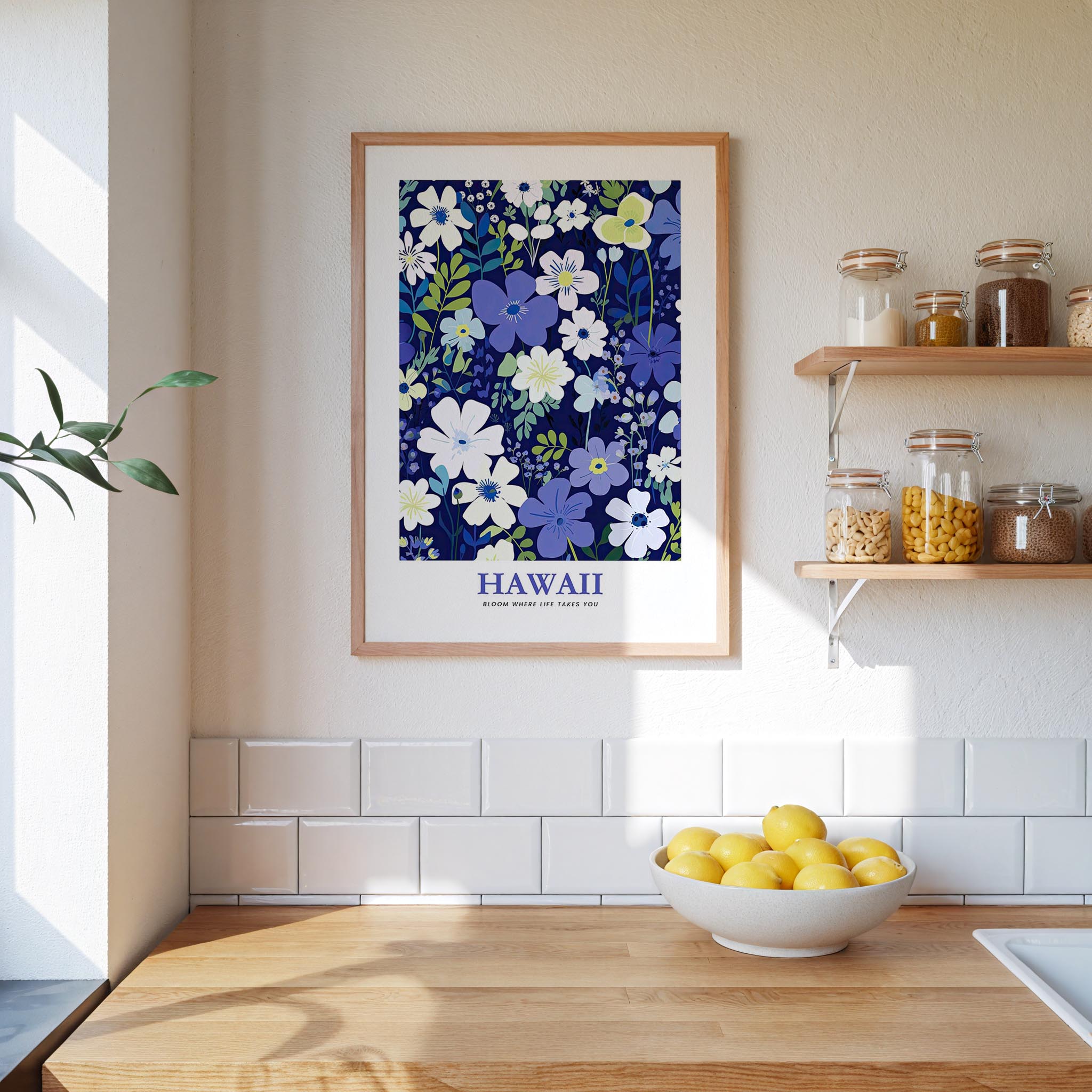 Hawaii Flower Poster
