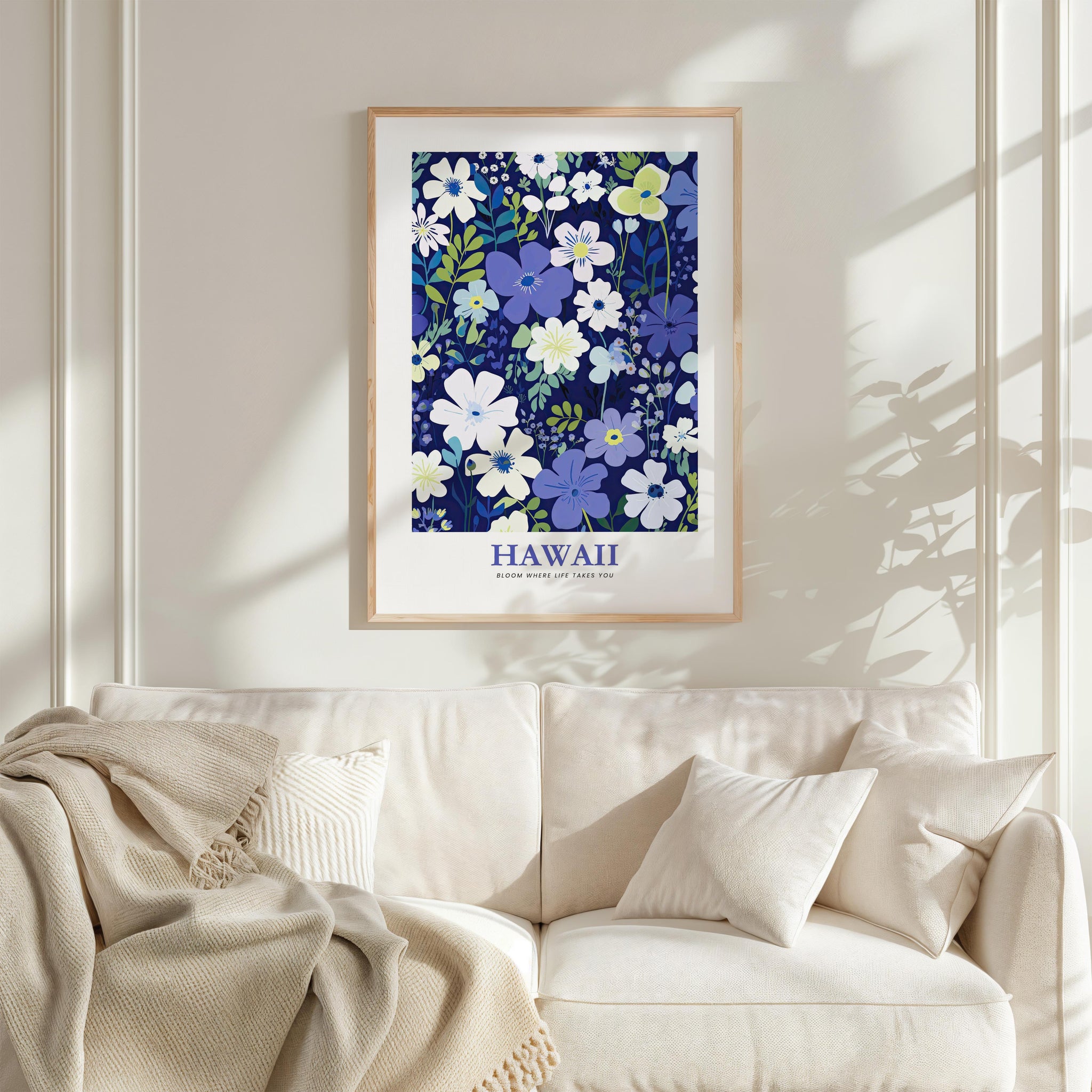 Hawaii Flower Poster