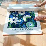 Oklahoma Flower Poster