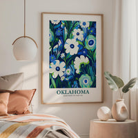 Oklahoma Flower Poster