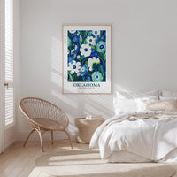 Oklahoma Flower Poster