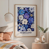 Maryland Flower Poster
