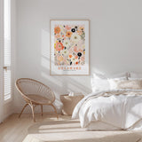Delaware Flower Poster