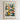 The image is a framed poster or print featuring a vibrant floral design with various types of flowers and foliage.