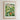 The image is a framed poster depicting a lush, colorful garden with various flowers and plants.