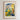 The image is a framed poster depicting a colorful and vibrant scene of a flower market in Athens, Greece.