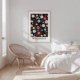 Wisconsin Flower Poster