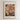 The image is a framed poster depicting a vibrant and colorful flower market.