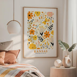 Kansas Flower Poster