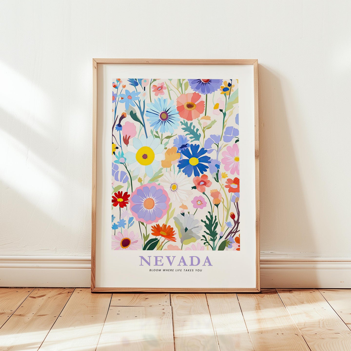 Nevada Flower Poster