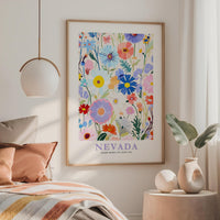 Nevada Flower Poster