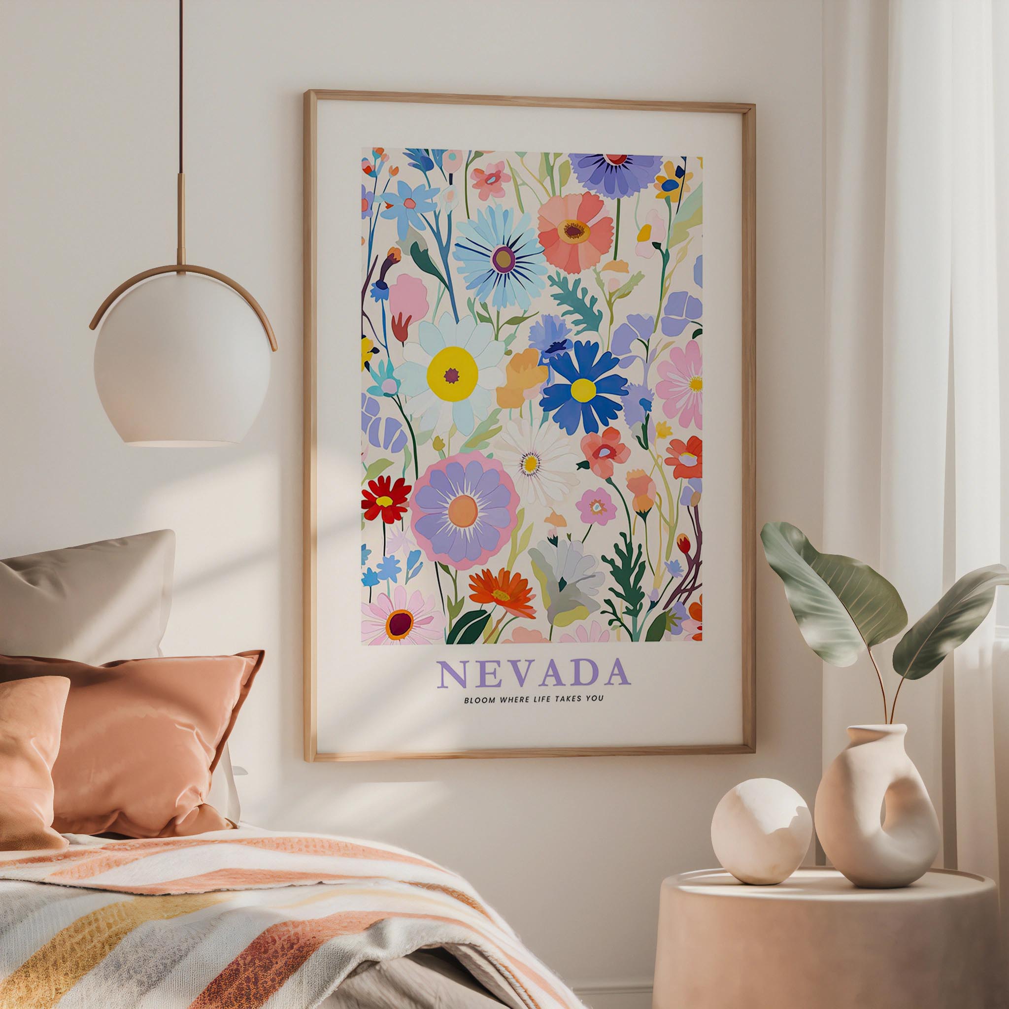 Nevada Flower Poster