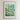 The image is a framed poster depicting a vibrant and colorful flower market scene.