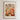 The image is a framed poster depicting a vibrant and colorful flower market in Crete, Greece.