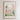 The image is a framed poster depicting a vibrant and colorful scene of a flower market in Miami, Florida.