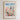 The image is a framed poster depicting a cityscape with a flower market in the background.