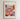 The image is a framed poster depicting a vibrant and colorful flower market in Santa Ana, California.