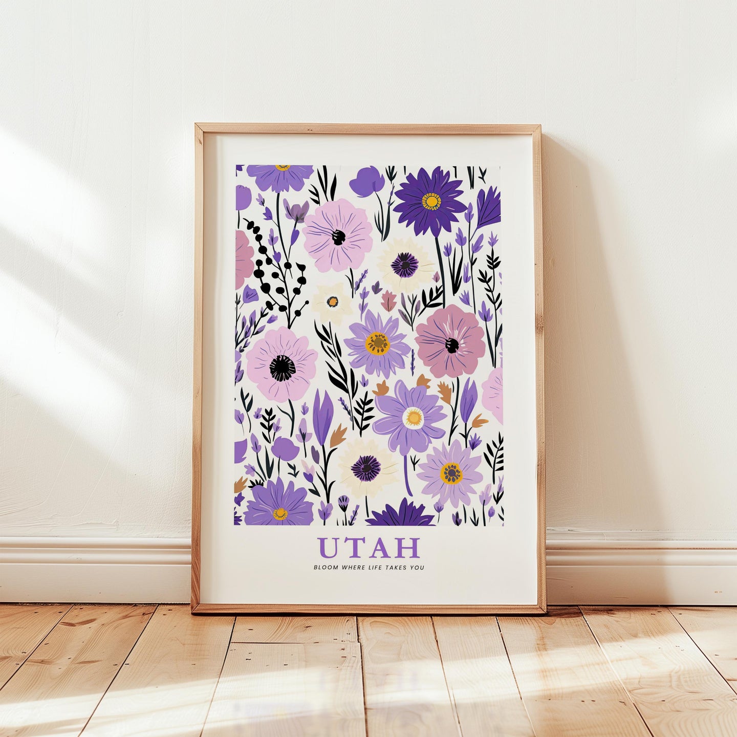 Utah Flower Poster