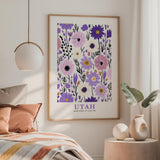 Utah Flower Poster