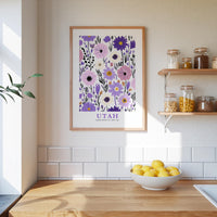 Utah Flower Poster