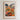 The image is a framed poster depicting a vibrant flower market in Paris, France.