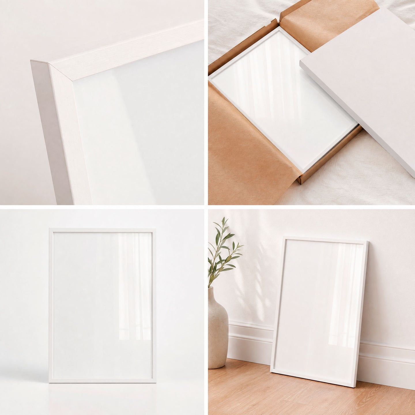 Classic White - Premium Frame