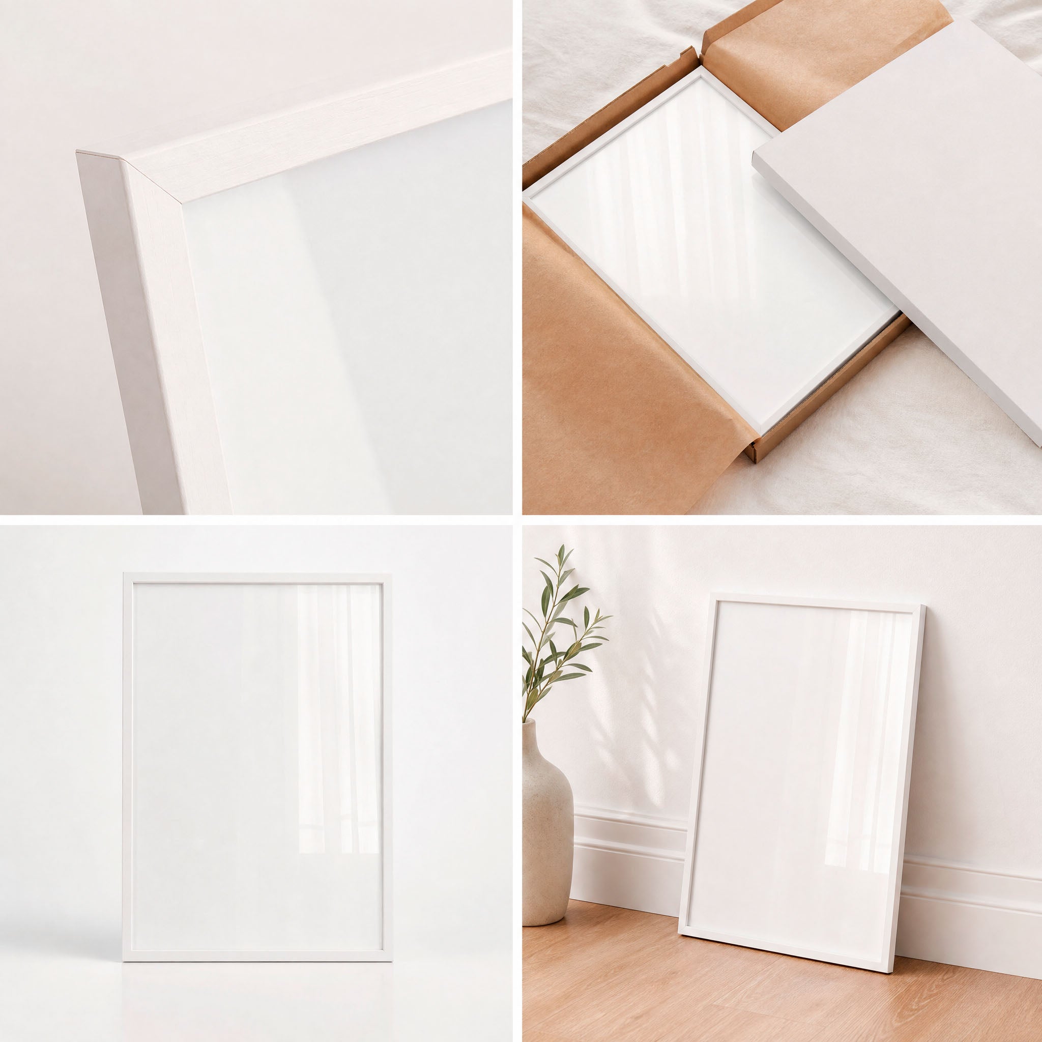 Classic White - Premium Frame