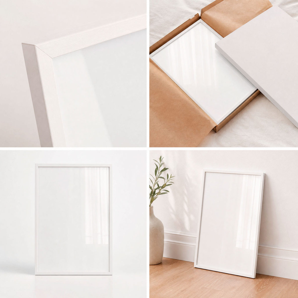 Classic White - Premium Frame