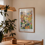 London Flower Poster