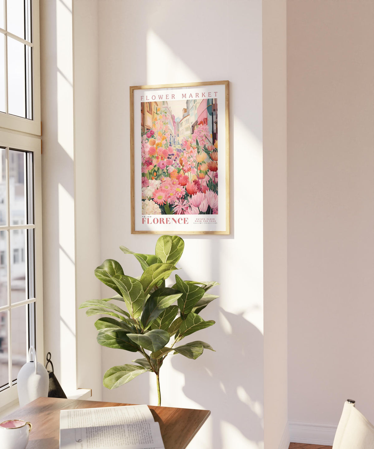 Florence Flower Poster