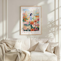 Fresno Flower Market Poster