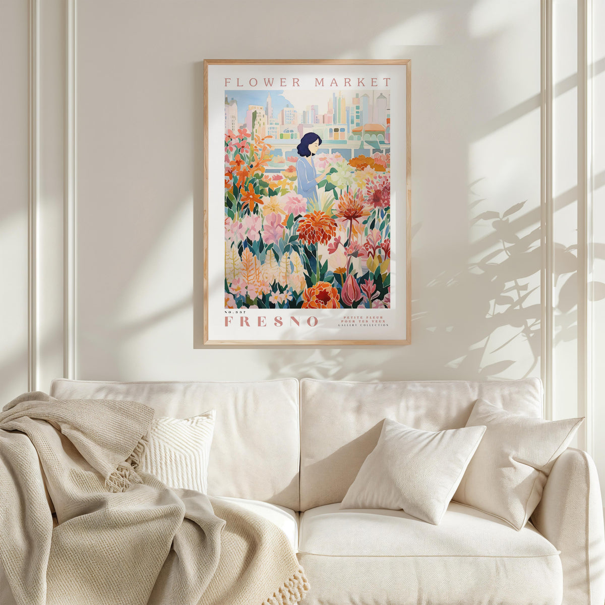 Fresno Flower Poster