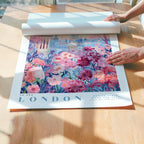 London Flower Poster
