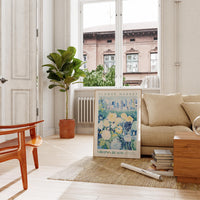 Virginia Beach Flower Market Poster